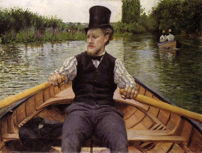 Caillebotte rameur