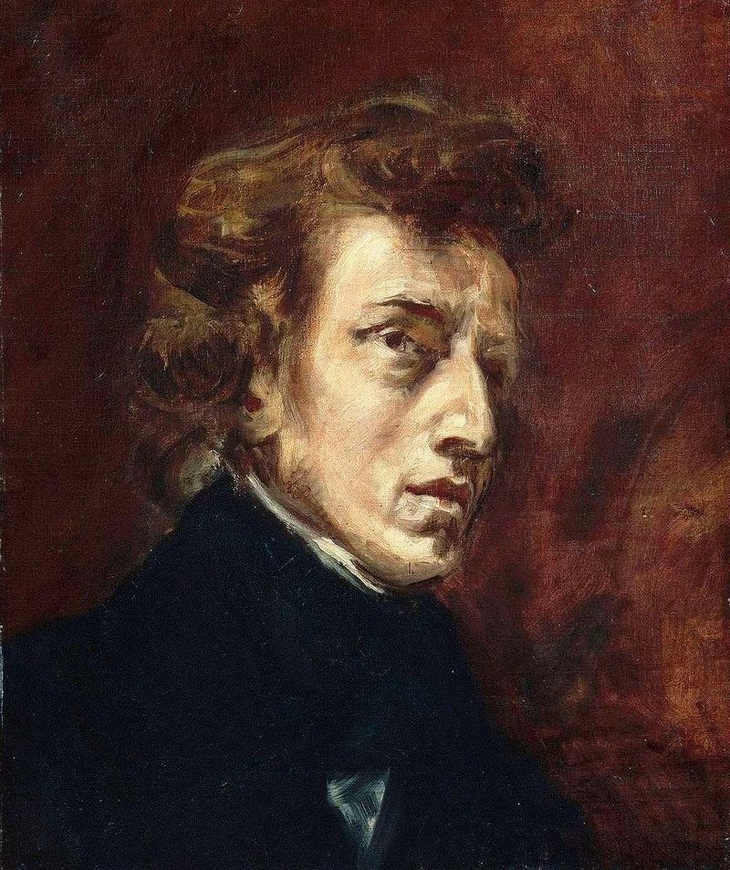 Chopin par Delacroix