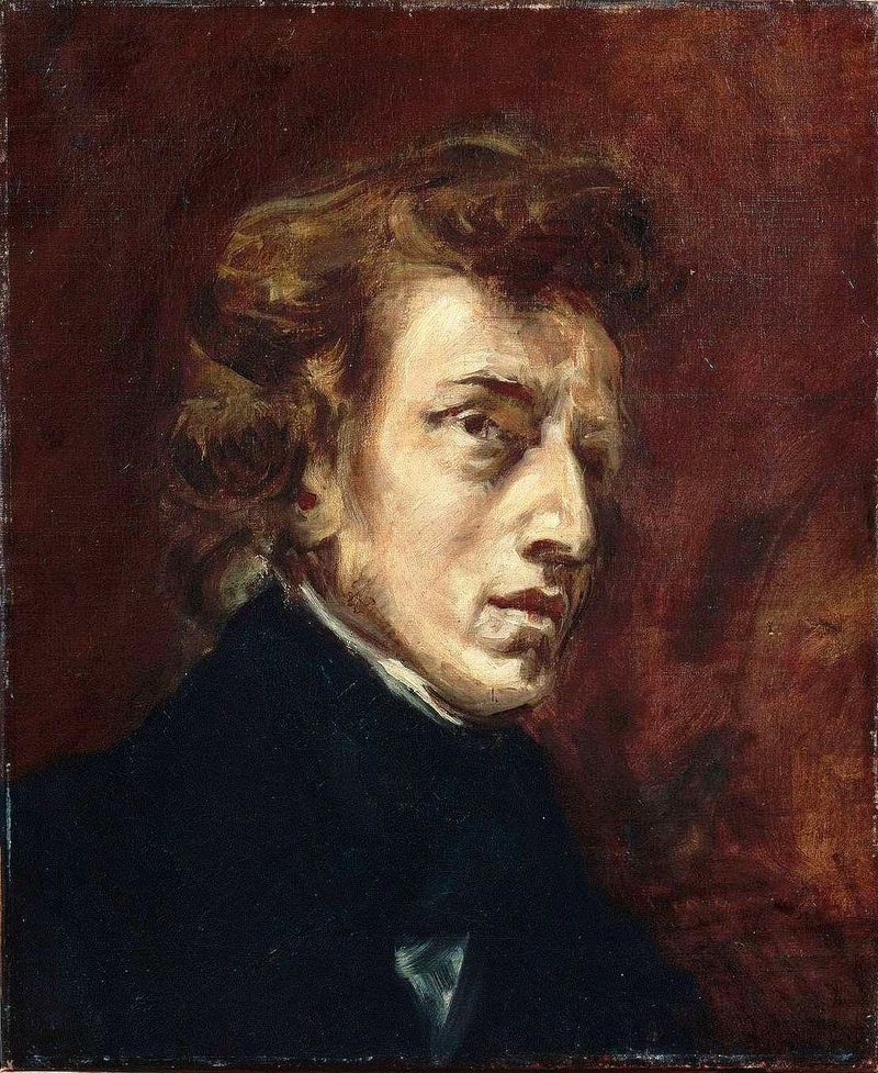 Chopin par Delacroix